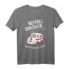 Notfallsanitäter T-Shirt - Stolz im Rettungsdienst mit coolem Design & Spruch 'Eat, Sleep, Save lives, Repeat' für Sanitäter & Rettungskräfte