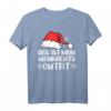 Das ist mein Weihnachts Outfit T-Shirt - Lustiges Weihnachtsdesign für Liebhaber, Elfen & Weihnachtsmarkt Besucher