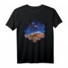 JWST Carina Nebula Sechseckiges Spiegel T-Shirt - Faszinierende Weltraummotive vom James Webb Space Telescope