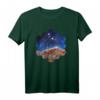 JWST Carina Nebula Sechseckiges Spiegel T-Shirt - Faszinierende Weltraummotive vom James Webb Space Telescope