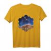 JWST Carina Nebula Sechseckiges Spiegel T-Shirt - Faszinierende Weltraummotive vom James Webb Space Telescope