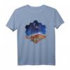 JWST Carina Nebula Sechseckiges Spiegel T-Shirt - Faszinierende Weltraummotive vom James Webb Space Telescope