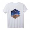 JWST Carina Nebula Sechseckiges Spiegel T-Shirt - Faszinierende Weltraummotive vom James Webb Space Telescope