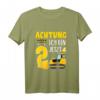 Kinder Achtung ich bin jetzt 2 Baustellenfahrzeug Minibagger T-Shirt  Perfektes Geschenk zum 2. Geburtstag für kleine Bauarbeiter und Baggerliebhaber