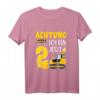 Kinder Achtung ich bin jetzt 2 Baustellenfahrzeug Minibagger T-Shirt  Perfektes Geschenk zum 2. Geburtstag für kleine Bauarbeiter und Baggerliebhaber