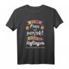Reiterin Spruch Keine Frau Ist Perfekt Haflinger Pferd T-Shirt  Lustiges Geschenk für Pferdefans & Haflinger Liebhaberinnen