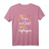 Reiterin Spruch Keine Frau Ist Perfekt Haflinger Pferd T-Shirt  Lustiges Geschenk für Pferdefans & Haflinger Liebhaberinnen
