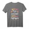 Reiterin Spruch Keine Frau Ist Perfekt Haflinger Pferd T-Shirt  Lustiges Geschenk für Pferdefans & Haflinger Liebhaberinnen