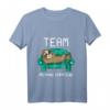 Team Home Office Faultier T-Shirt - Lustiges Berufsshirt für Heimarbeit, Weihnachten & Geburtstagsgeschenk für Faulpelze