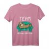 Team Home Office Faultier T-Shirt - Lustiges Berufsshirt für Heimarbeit, Weihnachten & Geburtstagsgeschenk für Faulpelze