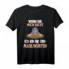 Waldtier-Maulwurf T-Shirt für Natur- und Tierliebhaber  Perfekt für Waldbesucher und Tierkenner