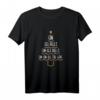 Gin Gle Bells Weihnachts-T-Shirt für Damen - Lustiges Party-Outfit für Gin-Liebhaber & perfekte Geschenkidee zu Weihnachten