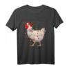 Lustiges Huhn Weihnachten T-Shirt - Perfektes Geschenk für Hühner- und Vogel-Liebhaber zu Weihnachten für Kinder, Erwachsene & Familien
