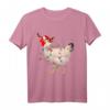Lustiges Huhn Weihnachten T-Shirt - Perfektes Geschenk für Hühner- und Vogel-Liebhaber zu Weihnachten für Kinder, Erwachsene & Familien