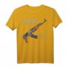 AK-47 Sturmgewehr Kalashnikov Diagramm T-Shirt  Hochdetailliertes Waffendiagramm für Waffenliebhaber & Shooter-Fans