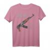 AK-47 Sturmgewehr Kalashnikov Diagramm T-Shirt  Hochdetailliertes Waffendiagramm für Waffenliebhaber & Shooter-Fans