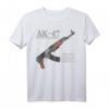 AK-47 Sturmgewehr Kalashnikov Diagramm T-Shirt  Hochdetailliertes Waffendiagramm für Waffenliebhaber & Shooter-Fans