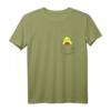 Avocado in Brusttasche - Humorvolles Veganer Vegetarier T-Shirt für Fitness & gesunden Lebensstil, perfekte Geschenkidee