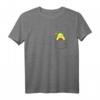 Avocado in Brusttasche - Humorvolles Veganer Vegetarier T-Shirt für Fitness & gesunden Lebensstil, perfekte Geschenkidee