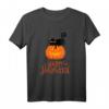 Happy Halloween Kürbis Zombie Katze Vampir Kostüm T-Shirt  Lustiges Halloween Outfit für Damen, Herren & Kinder auf Partys