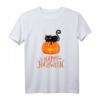 Happy Halloween Kürbis Zombie Katze Vampir Kostüm T-Shirt  Lustiges Halloween Outfit für Damen, Herren & Kinder auf Partys