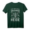 Ich Bin Kein Ungläubiger Ich Bin Ein Heide Germane Wikinger T-Shirt  Odin, Wikinger und Nordische Mythologie für Männer als Geschenk