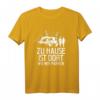 Reisemobil Wohnmobil T-Shirt: Zuhause = Wo Wir Parken  Lustiges Camper-Shirt als Geschenk für Wohnmobilfahrer, Camper und Reiseenthusiasten
