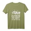 Reisemobil Wohnmobil T-Shirt: Zuhause = Wo Wir Parken  Lustiges Camper-Shirt als Geschenk für Wohnmobilfahrer, Camper und Reiseenthusiasten