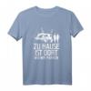 Reisemobil Wohnmobil T-Shirt: Zuhause = Wo Wir Parken  Lustiges Camper-Shirt als Geschenk für Wohnmobilfahrer, Camper und Reiseenthusiasten