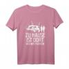 Reisemobil Wohnmobil T-Shirt: Zuhause = Wo Wir Parken  Lustiges Camper-Shirt als Geschenk für Wohnmobilfahrer, Camper und Reiseenthusiasten