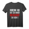 Anti Nazis Rassismus Statement T-Shirt - Für Demonstranten, Aktivisten & Unterstützer gegen Rassenhass & Fremdenfeindlichkeit
