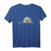 Margeriten, Herzschlag, Blume, Blüte - Florales T-Shirt für Blumen- und Naturliebhaber, ideal als Geschenk zum Muttertag, Valentinstag & Geburtstag