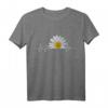 Margeriten, Herzschlag, Blume, Blüte - Florales T-Shirt für Blumen- und Naturliebhaber, ideal als Geschenk zum Muttertag, Valentinstag & Geburtstag