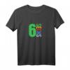 Kinder 6. Geburtstag T-Shirt für Jungen & Mädchen  Lustiges Geburtstagsoutfit für den Kindergeburtstag, Neffen, Sohn & Tochter