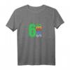 Kinder 6. Geburtstag T-Shirt für Jungen & Mädchen  Lustiges Geburtstagsoutfit für den Kindergeburtstag, Neffen, Sohn & Tochter