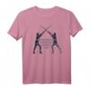 HEMA Schwertkampf T-Shirt mit Duellmotiv  Für Fechter, Tjoster & Kampfsportfans der Europäischen Kampfkünste
