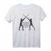 HEMA Schwertkampf T-Shirt mit Duellmotiv  Für Fechter, Tjoster & Kampfsportfans der Europäischen Kampfkünste