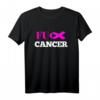 Fuck Cancer Kampf Brustkrebs gegen Krebs Krankheit T-Shirt  Unterstützung, Motivation & Solidarität für Krebspatienten & Angehörige