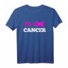 Fuck Cancer Kampf Brustkrebs gegen Krebs Krankheit T-Shirt  Unterstützung, Motivation & Solidarität für Krebspatienten & Angehörige