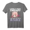 Lustiges Anime Girl Graphic Manga Otaku T-Shirt  Japanisches Kawaii Design für Anime Fans & Cosplayer
