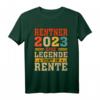 Rentner 2023 T-Shirt - Lustiges Ruhestand Geschenk & Dekoration für Rentnerinnen und Rentner zum Renteneintritt