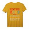 Rentner 2023 T-Shirt - Lustiges Ruhestand Geschenk & Dekoration für Rentnerinnen und Rentner zum Renteneintritt