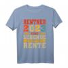 Rentner 2023 T-Shirt - Lustiges Ruhestand Geschenk & Dekoration für Rentnerinnen und Rentner zum Renteneintritt