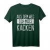 Aus Dem Weg Ich Muss Kacken T-Shirt  Lustiges Geschenk für Freunde zu Weihnachten & Geburtstag, Klassisch geschnitten