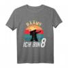 Kinder Dabbing Geburtstagsshirt für 8 Jahre Jungen  Perfektes Geburtstagsgeschenk & Party-Outfit