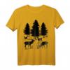 Waldtiere & Hirsche T-Shirt  Perfektes Geschenk für Jäger, Förster & Naturfreunde zu Weihnachten & Geburtstagen