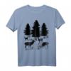 Waldtiere & Hirsche T-Shirt  Perfektes Geschenk für Jäger, Förster & Naturfreunde zu Weihnachten & Geburtstagen