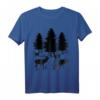 Waldtiere & Hirsche T-Shirt  Perfektes Geschenk für Jäger, Förster & Naturfreunde zu Weihnachten & Geburtstagen