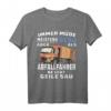 IMMER MÜDE MEISTENS BLAU ABFALLFAHRER - Lustiges Müllfahrer T-Shirt für Müllmänner & Abfallfahrer, perfekt als Geschenk zum Geburtstag, Weihnachten & Vatertag