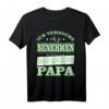 Ich versuche mich zu benehmen T-Shirt - Ich komme nach Papa, ideales Geschenk für Kinder, Väter & Familie, perfekt für Weihnachten & Adventskalender